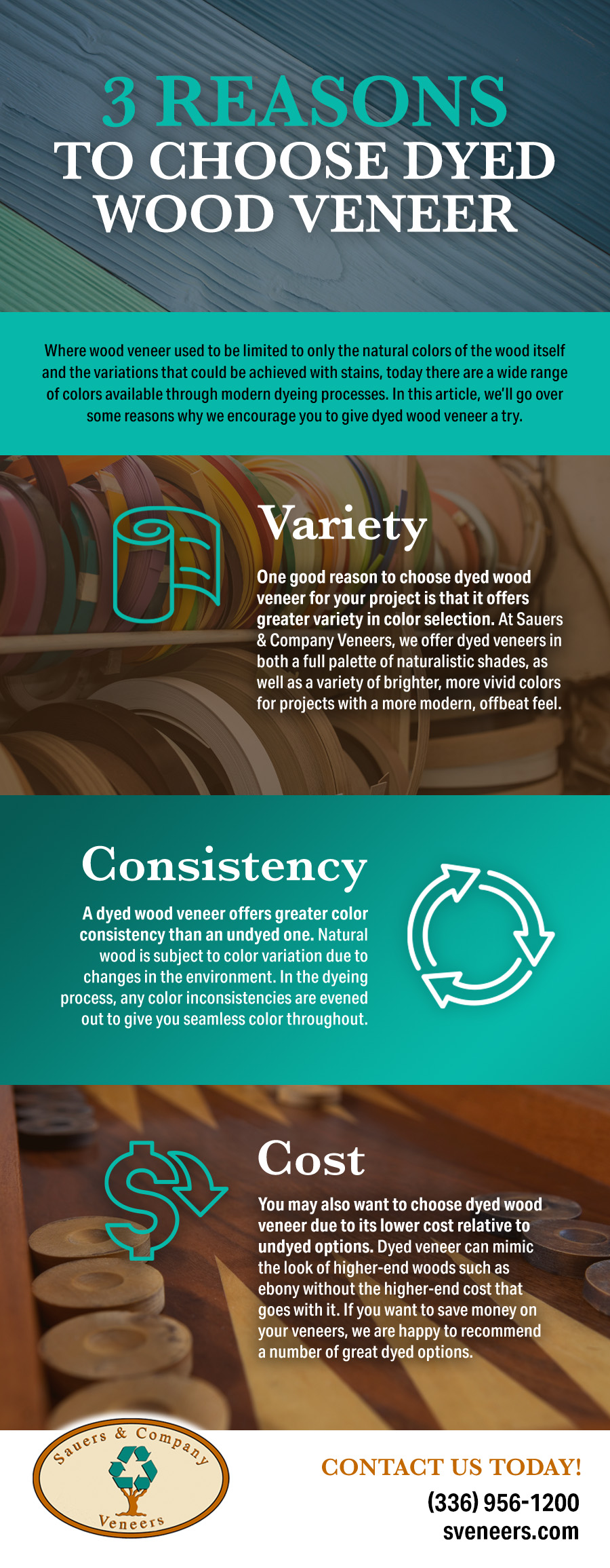 There are many reasons to enhance your project with dyed veneers.